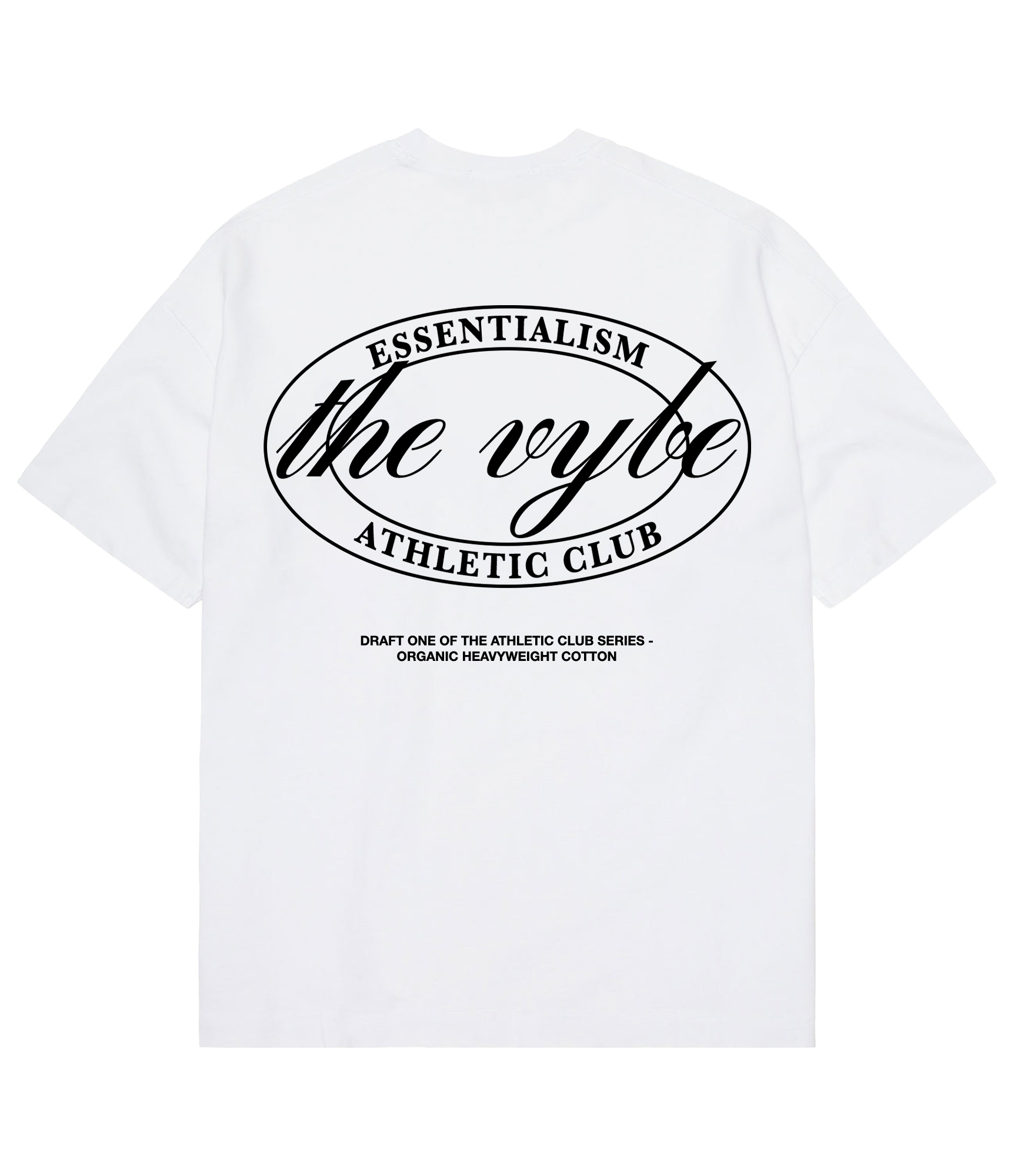 Vintage White Athletic Club Tee