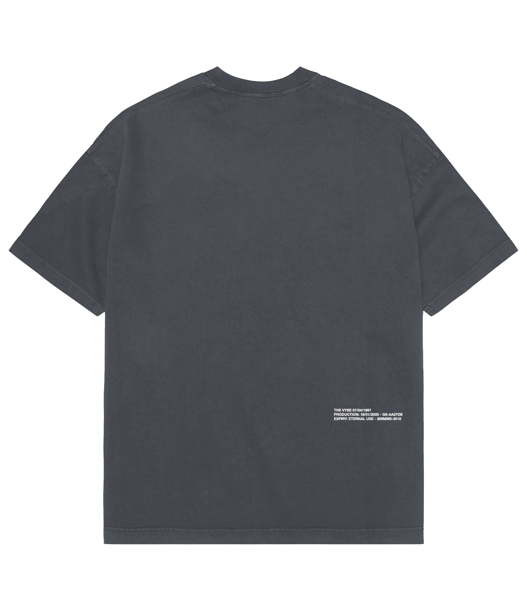 Washed Grey Identity Tee