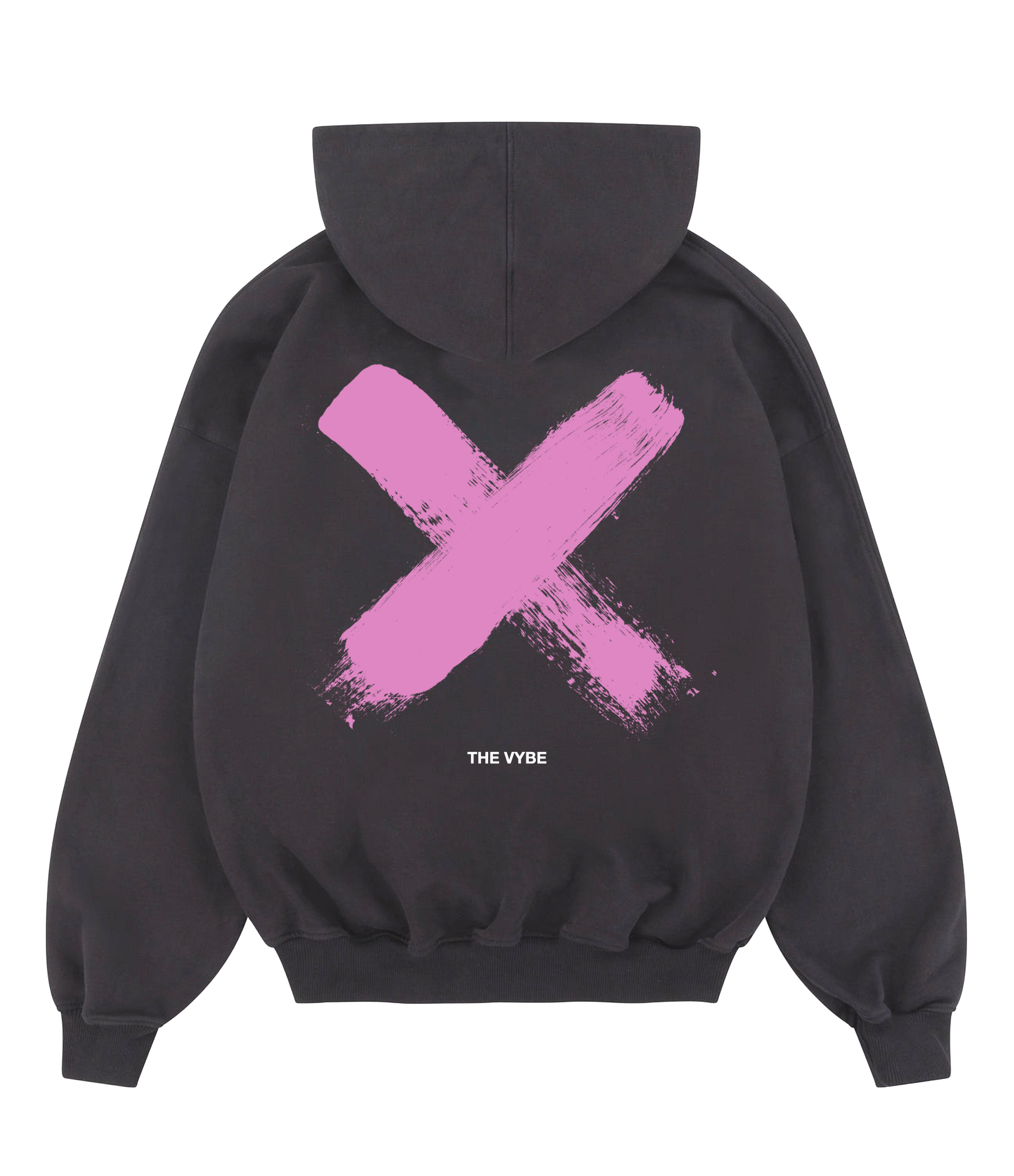 Washed Grey Bubblegum Forbidden Hoodie