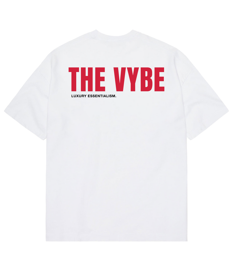 Vintage White Luxury Essentialism Tee