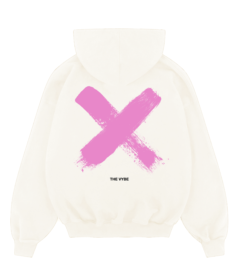 Vintage White Bubblegum Forbidden Hoodie